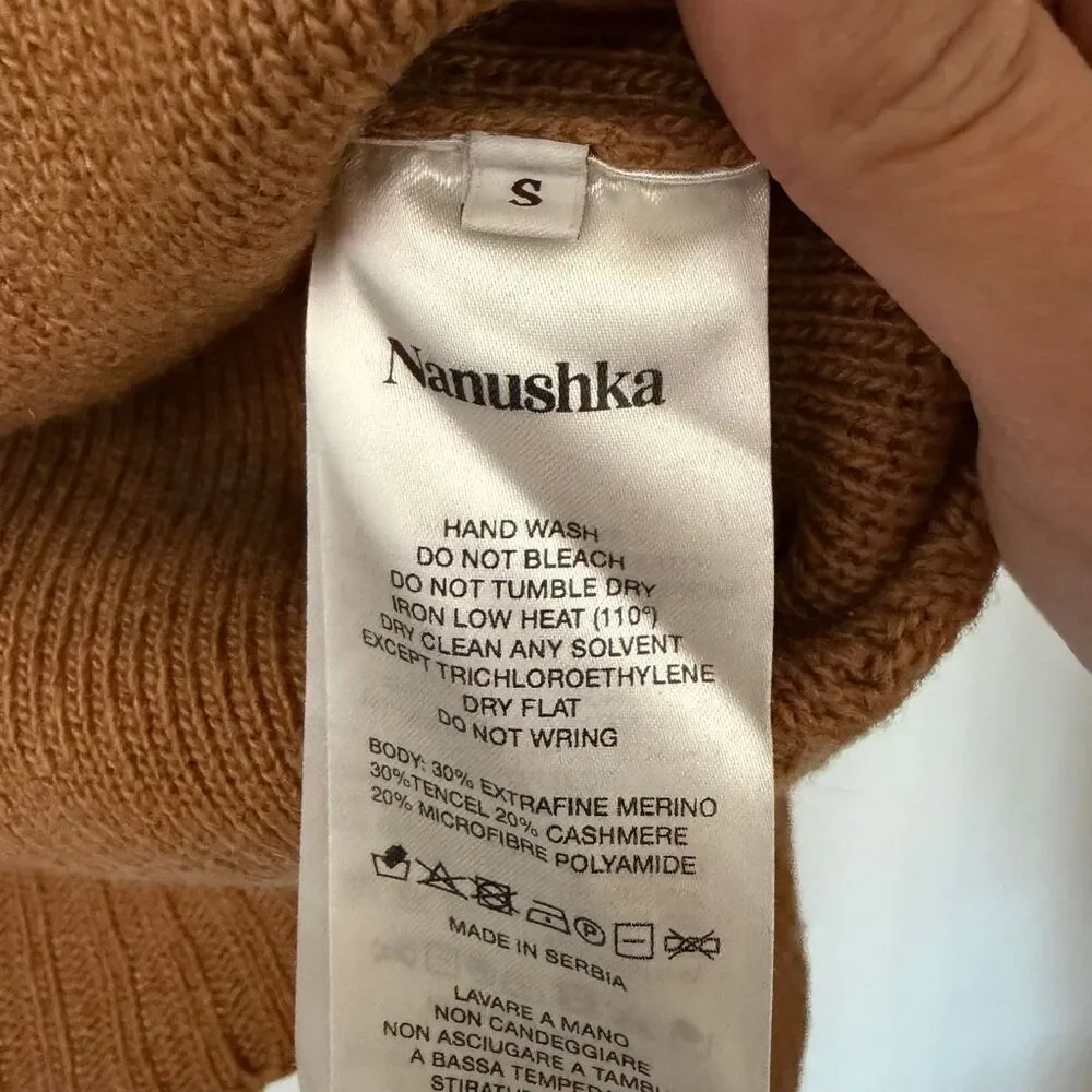 Nanushka quarter zip sweater